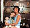 Caroline & baby Elizabeth (1988)