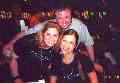 Pollyanna with Christine and fiance Trevor on the 2001 Lupus Cruise